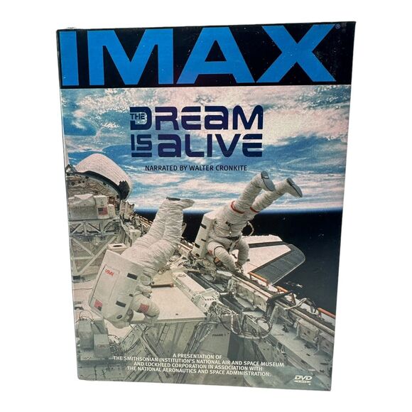 IMAX THE DREAM IS ALIVE Space Shuttle Documentary NASA Exploration Shuttles DVD - Picture 1 of 3